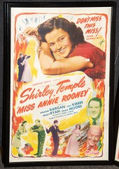 TWO MOVIE POSTERS Includes Mis