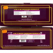 TWO M.T.H. PASSENGER SETS Incl