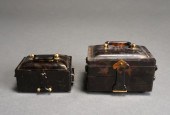 TWO MULTI-TIER BOXES, LARGER: