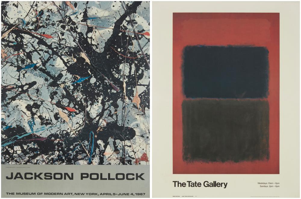 TWO MUSEUM POSTERS, AFTER MARK
