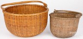TWO NANTUCKET LIGHTSHIP BASKET