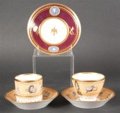 Two Nast transfer decorated po