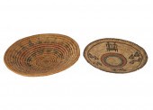 TWO NATIVE AMERICAN BASKETSthe