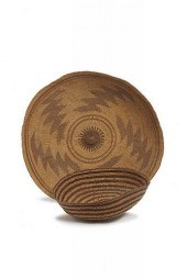 TWO NATIVE AMERICAN BASKETSTwo