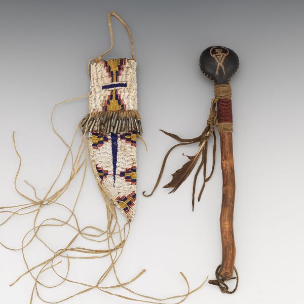 TWO NATIVE AMERICAN ITEMS  One