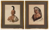 TWO NATIVE AMERICAN PORTRAITS