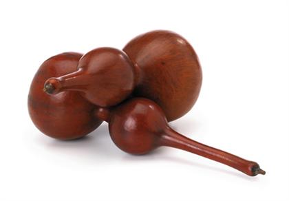Two natural elongated double form