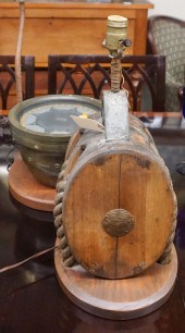 TWO NAUTICAL THEME TABLE LAMPS