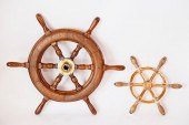 TWO NAUTICAL WHEELSTwo Nautica