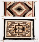 TWO NAVAJO INDIAN REGIONAL RUG
