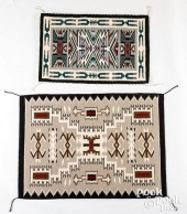 TWO NAVAJO INDIAN REGIONAL RUG