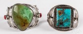 TWO NAVAJO OR ZUNI INDIAN CUFF