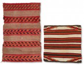 TWO NAVAJO REGIONAL BLANKETSTw