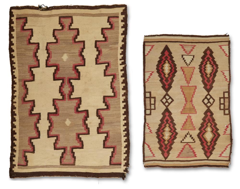 TWO NAVAJO REGIONAL RUGSTwo