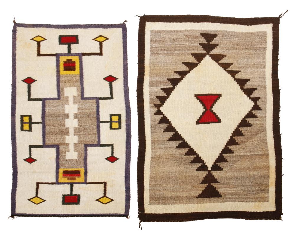 TWO NAVAJO REGIONAL RUGSTwo