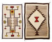 TWO NAVAJO REGIONAL RUGSTwo Na