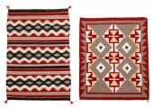 TWO NAVAJO REGIONAL TEXTILESTw