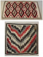 TWO NAVAJO REGIONAL WEAVINGSTW