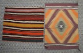 TWO NAVAJO STYLE REGIONAL WEAV