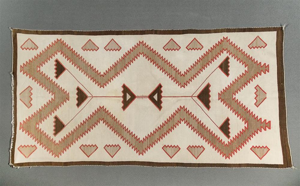 TWO NAVAJO WEAVINGS, 20TH