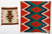 TWO NAVAJO WEAVINGS, TO INCLUD