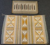 TWO NAVAJO WEAVINGSTwo Navajo