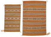 TWO NAVAJO WIDE RUINS TEXTILES