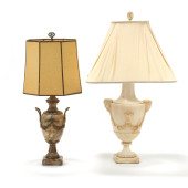 TWO NEOCLASSICAL STYLE CARVED