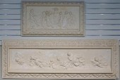 TWO NEOCLASSICAL STYLE CAST PL