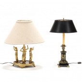 TWO NEOCLASSICAL STYLE FIGURAL
