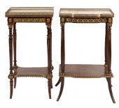TWO NEOCLASSICAL-STYLE GILT ME