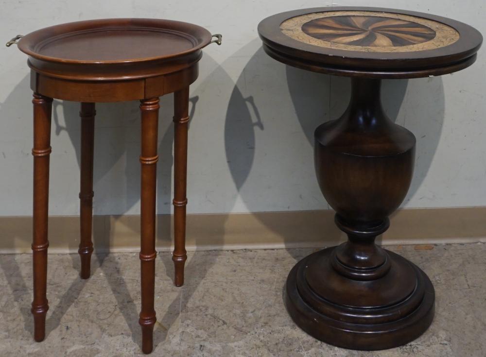 TWO NEOCLASSICAL STYLE STAINED