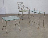TWO NEOCLASSICAL STYLE TABLE F
