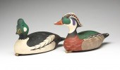 TWO NEW YORK STATE DECOYS. Ups