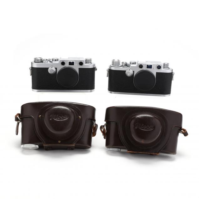TWO NICCA CAMERA CO. 3-F VINTAGE