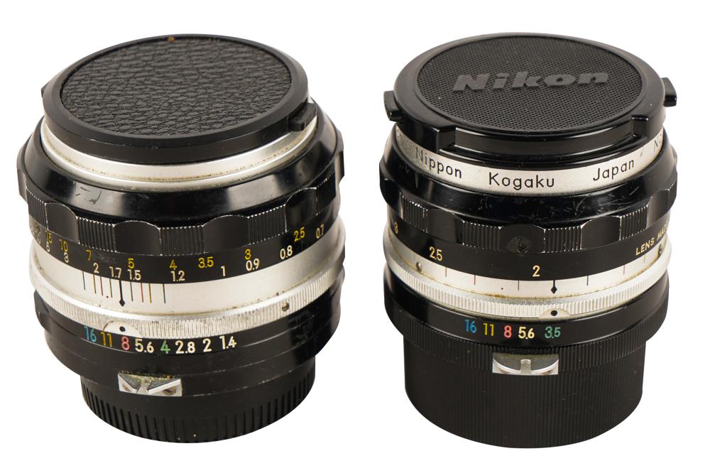 TWO NIKKOR CAMERA