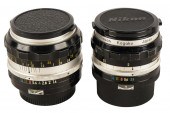 TWO NIKKOR CAMERA LENSESComrpi