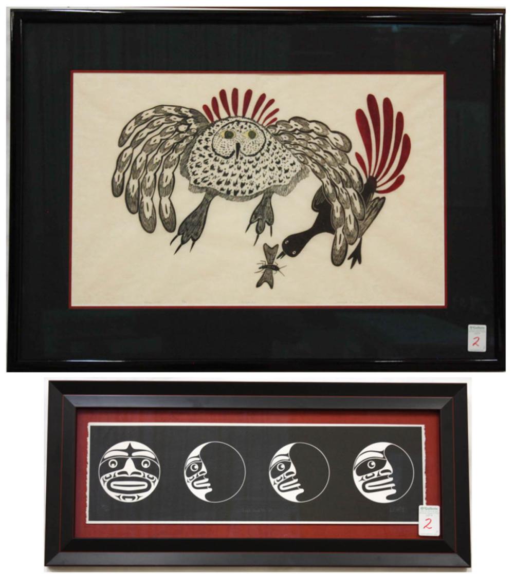 TWO NORTHWEST COAST ARTIST