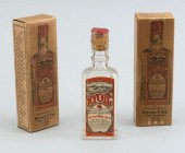 TWO NYE OIL BOTTLES NEW BEDFOR