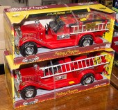 TWO NYLINT CLASSICS FIRE TRUCK