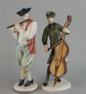 TWO NYMPHENBURG PORCELAIN FIGU