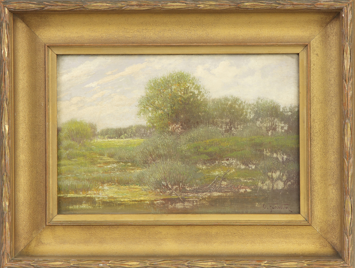Two O. Farsky Landscapes Both