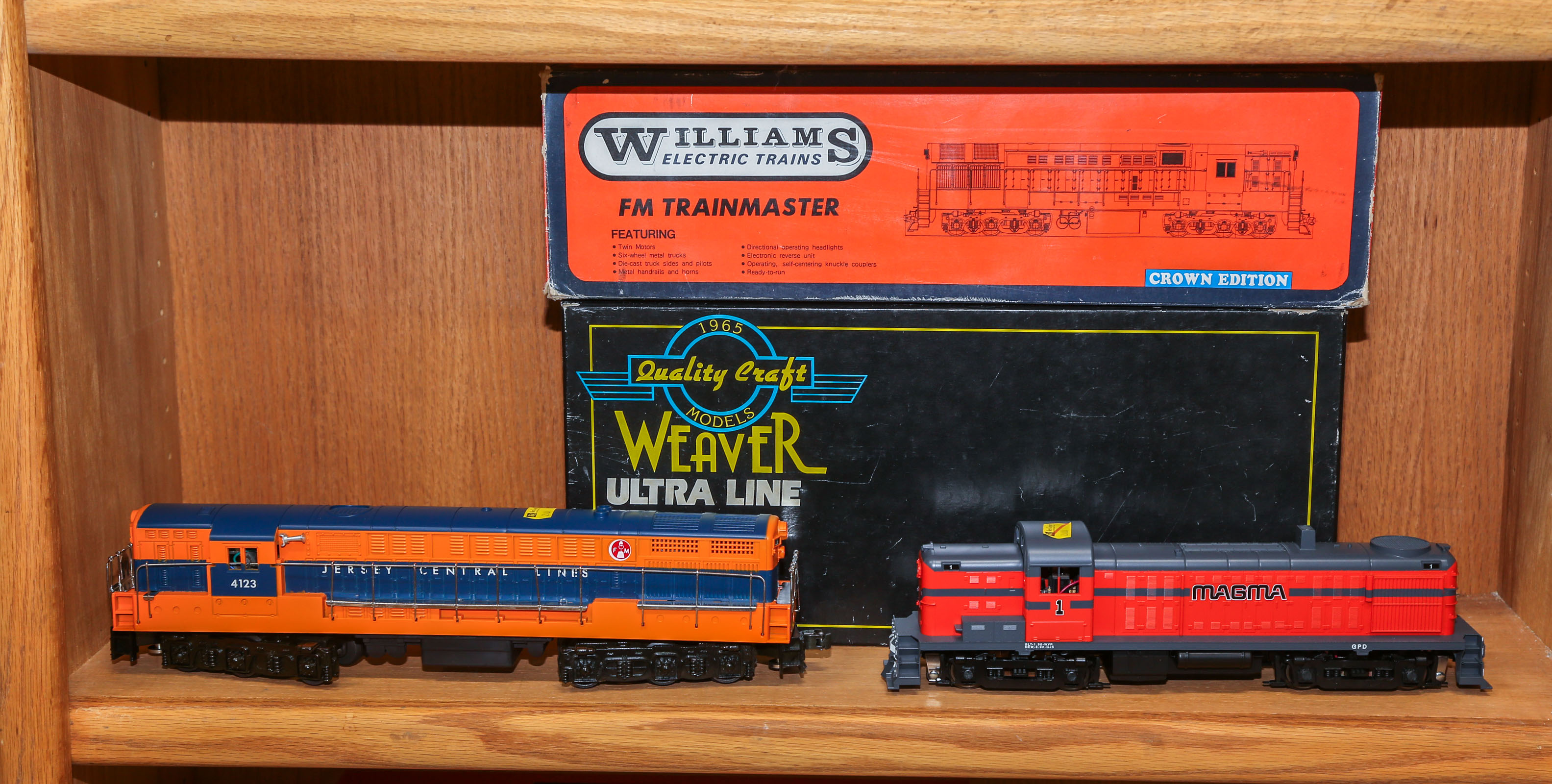 TWO "O" GAUGE LOCOMOTIVES BY WEAVER