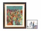 TWO O/B WITH FIGURES, MORETZ B
