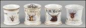 TWO OCCUPATIONAL SHAVING MUGS