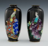 Two of Geisha Cloisonne & Ginb