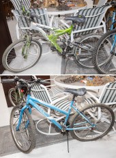 TWO OFF ROAD BIKES Includes a