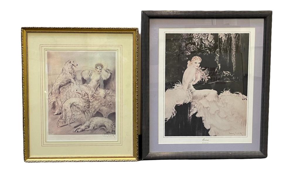 TWO OFFSET PRINTS AFTER LOUIS