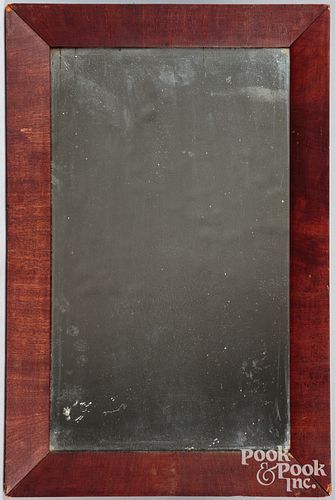 TWO OGEE MIRRORS, 19TH C.Two ogee
