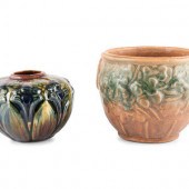 Two Ohio Pottery Vases, Includ